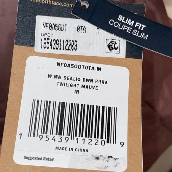 The North Face Women's New Dealio Down Parka - Twilight Mauve medium - Picture 11 of 12